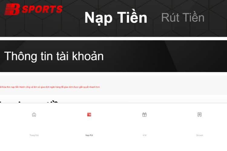 Nạp tiền nhanh bằng các ví điện tử