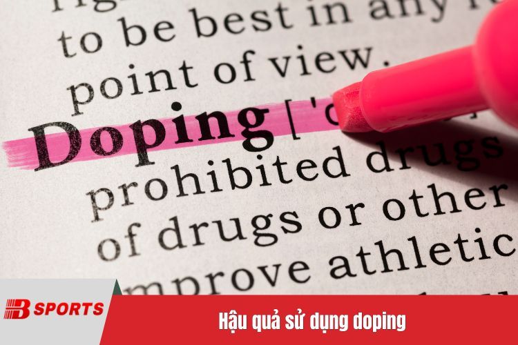 Hậu quả sử dụng doping